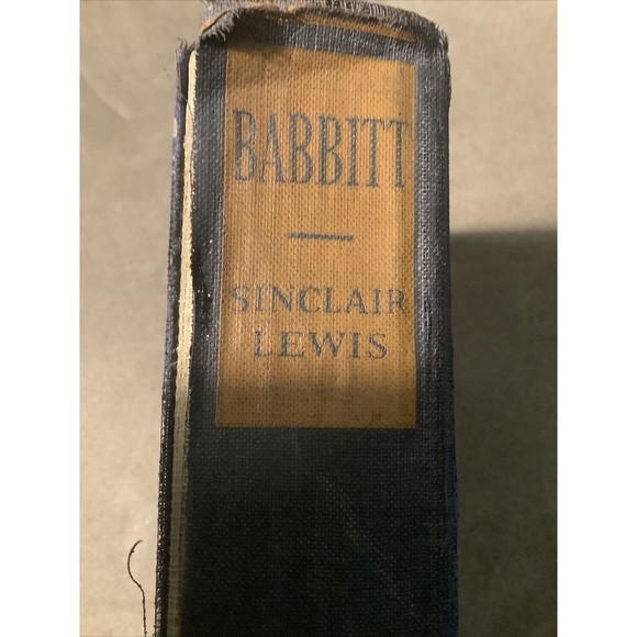ANTIQUE BABBITT by SINCLAIR LEWIS HARDCOVER 1922 Literature 1st edition - Picture 15 of 16